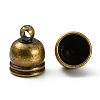 Brass Cord Ends KK-D217-10x8-AB-NF-2