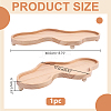 Wooden Cloud-Shaped Decorative Tray AJEW-WH0752-644A-2