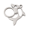 201 Stainless Steel Pendants STAS-Q341-18P-2