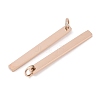Ion Plating(IP) 304 Stainless Steel Pendants STAS-I311-14E-RG-3