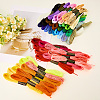50 Skeins 50 Colors 6-Ply Polycotton Embroidery Floss EMBR-CY0001-02-3