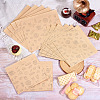 30Pcs 3 Styles Candy Kraft Paper Bags ABAG-TA0001-42-4