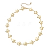 Ocean 304 Stainless Steel Turtle Link Chain Necklaces for Women NJEW-JN05928-2