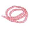 Dyed Natural Malaysia Jade Rondelle Beads Strands X-G-E316-2x4mm-66-4