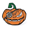 Halloween Pumpkin Pirate Enamel Pins JEWB-P043-03C-1