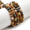 Natural Agate Beads Strands G-G991-A03-A-01A-2