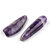 Natural Amethyst Big Pendants G-T130-15-3