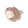 Alloy Enamel Pendants ENAM-C027-01A-01-2