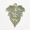 Tibetan Style Alloy Pendants PALLOY-F187-48ABG-2