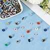 200 Sets 10 Colors Iron Grommet Eyelet Findings SCRA-GF0001-10B-05-3