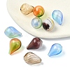 10Pcs 5 Styles Transparent Handmade Blown Glass Globe Beads GLAA-YW0005-75-2