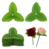 Cloth Artificial Rose Leaf AJEW-WH0270-951B-1