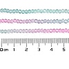 Transparent Painted Glass Beads Strands LS-DGLA-A034-T2mm-A10-3