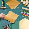 Square Tinfoil Paper Sheets for Craft Engraving DIY-WH0671-302A-02-3