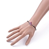 Adjustable Elastic Cord Bracelets X-BJEW-JB05284-M-6