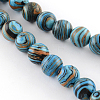 Dyed Synthetical Gemstone Round Bead Strands G-Q939-01A-03-1