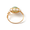 Natural Green Aventurine Finger Ring for Girl Women X1-RJEW-TA00012-1-6