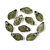 Transparent Glass Pendants GLAA-Q117-01D-1