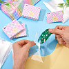 100Pcs Rectangle Polypropylene Cellophane Bags CDIS-TA0001-34C-7