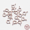 925 Sterling Silver Spring Ring Clasps STER-K167-076B-RG-1