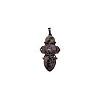 Retro Natural Rhodonite Pendants PW-WG7292F-14-1