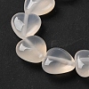 Natural White Agate Beads Strands G-I372-A01-01-4