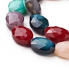 Pearl Luster Plated Glass Bead Strands X-EGLA-E037-PL08-3