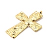 304 Stainless Steel Pendants STAS-R164-02G-2