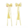 Bowknot Long Ribbon Alligator Hair Clip LS-PHAR-D013-03B-2