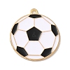 Alloy Enamel Pendants ENAM-R147-13B-G-1