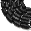 Natural Black Tourmaline Beads Strands G-F716-01-A01-4