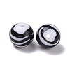 Two-tone Acrylic Beads OACR-U003-01-2