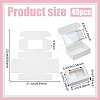 Foldable Creative Kraft Paper Mailer Boxes with Visible Window CON-WH0113-08A-03-2