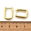 Brass Huggie Hoop Earrings X-EJEW-F245-04G-A-3