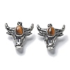 Natural Tiger Eye Pendant G-H083-03AS-02-1