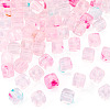 60Pcs Transparent Acrylic Beads OACR-TA0004-88E-3