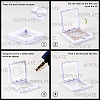 10Pcs Plastic 3D Film Floating Frame Displays Cases CON-SP0001-11C-01-4