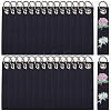30Pcs Non-Woven Fabric Keychains KEYC-SP0001-64A-1