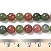 Natural Indian Agate Bead Strands G-J358-02-8mm-5