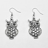 Alloy Fashion Owl Alloy Dangle Earrings FO4888-1-1