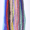 Spray Painted Non-magnetic Synthetic Hematite Beads G-T124-34B-2