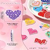 50Pcs 25 Styles PVC Plastic Cabochons FIND-CJ0002-94-8
