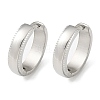 304 Stainless Steel Hoop Earrings for Women EJEW-C096-59P-2