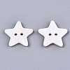 2-Hole Freshwater Shell Buttons SHEL-S276-138B-01-2