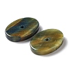 Oval Natural Tiger Eye Besds G-C081-02B-3