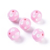 Chunky Bubblegum Acrylic Beads X-SACR-S146-24mm-10-1