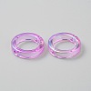 Plating Acrylic Beads LS-MACR-WH0010-20B-03-2