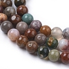 Natural Ocean Jasper Beads Strands X-G-F668-26-4mm-4