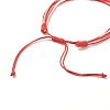 Waxed Polyester Multi-strand Bracelet BJEW-JB07892-04-5
