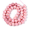 Anti-Tarnish Electroplate Glass Beads Strands LS-GLAA-N010-10mm-04-4